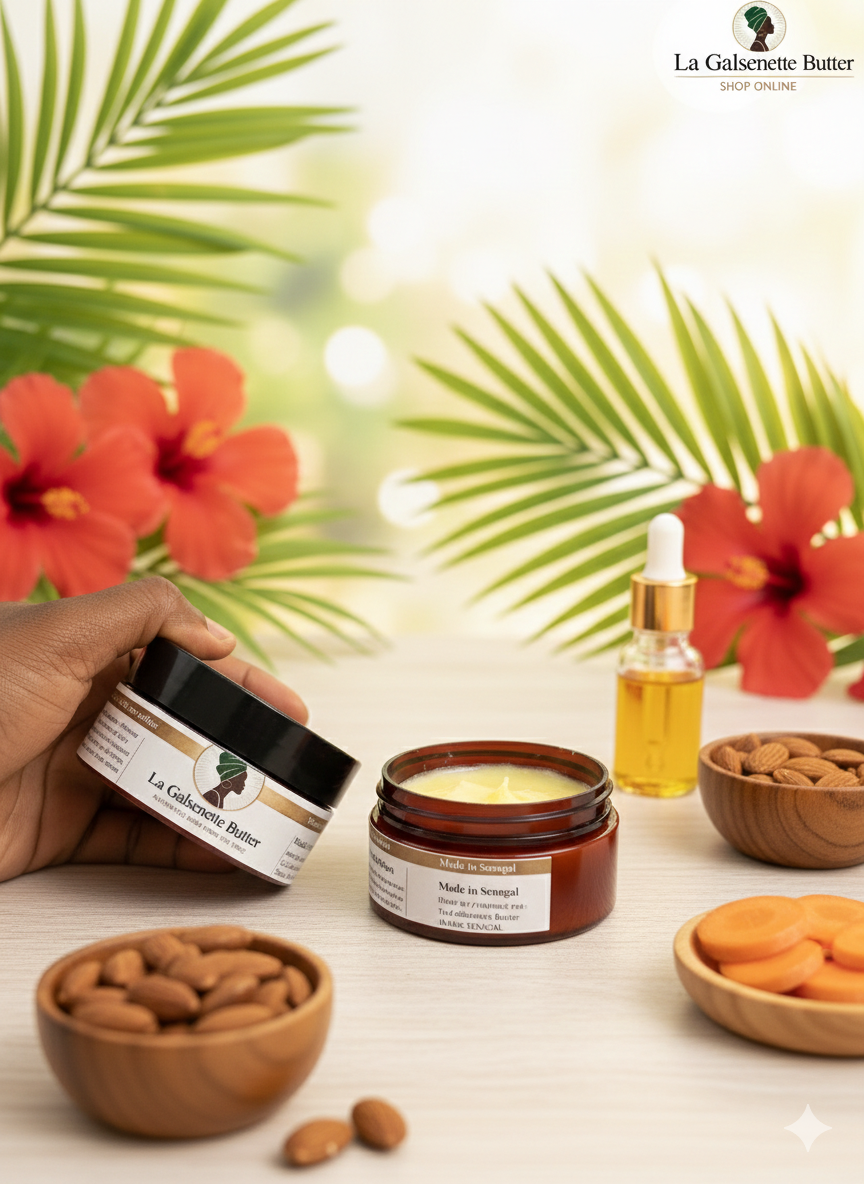 Galsenette Butter – Beurre de Karité Pur & Naturel 🌿(100ml)